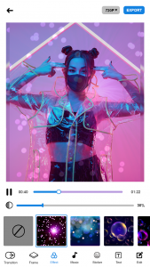 اسکرین شات برنامه Music video maker 6