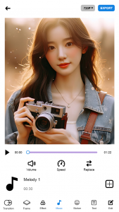 اسکرین شات برنامه Music video maker 7