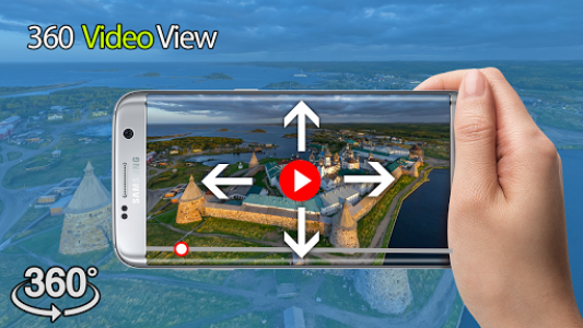 اسکرین شات برنامه Panorama Video Player 360 Video Image Viewer 3