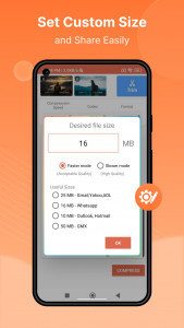 اسکرین شات برنامه Compress Video Size Compressor 4