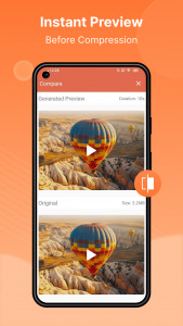 اسکرین شات برنامه Compress Video Size Compressor 6