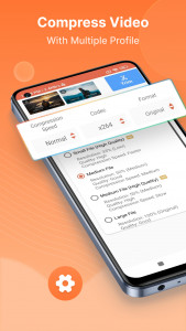 اسکرین شات برنامه Compress Video Size Compressor 2