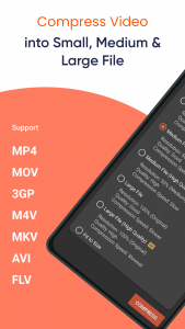 اسکرین شات برنامه Compress Video Size Compressor 1
