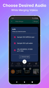 اسکرین شات 7 برنامه Video Merger, Joiner, Collage