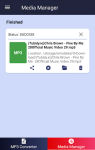 اسکرین شات برنامه MP3 Converter - Free Mp3 Video Converter 4