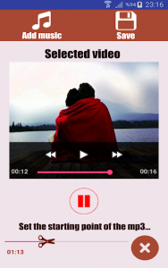 اسکرین شات برنامه Add music to video (2020) 5