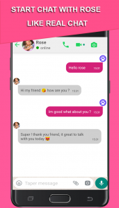 اسکرین شات برنامه Black pink fake call video 5