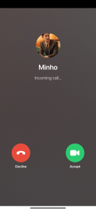 اسکرین شات برنامه SHINEE Call - Fake Video Call 2