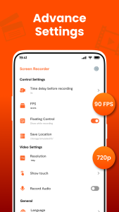 اسکرین شات 2 برنامه Screen Recorder-Video Recorder