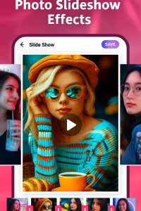اسکرین شات 3 برنامه Photo Video Maker With Music