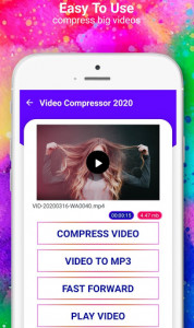 اسکرین شات برنامه Video Compressor 2020 :🗜️Resize Videos 2