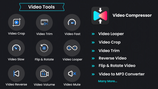 اسکرین شات برنامه Video Compressor & Converter 2