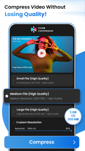 اسکرین شات برنامه Video Compressor – Reduce Size 1