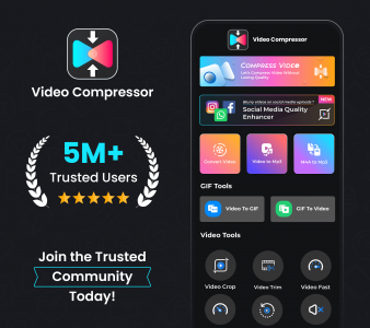 اسکرین شات برنامه Video Compressor & Converter 1