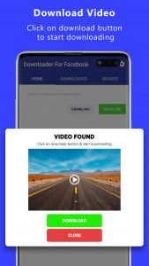 اسکرین شات برنامه Video Downloader for FbMedia 4