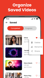 اسکرین شات 4 برنامه Music & Video Downloader