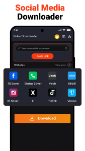 اسکرین شات 5 برنامه Video Downloader・Player