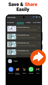 اسکرین شات 8 برنامه Video Downloader・Player