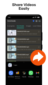 اسکرین شات 8 برنامه V Downloader – Download Videos