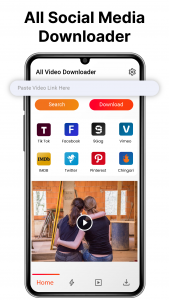 اسکرین شات برنامه V Downloader – Download Videos 2