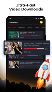 اسکرین شات 2 برنامه V Downloader – Download Videos