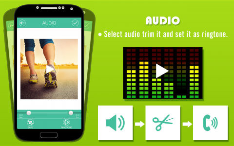 اسکرین شات 4 برنامه Video editor: mute, compressor