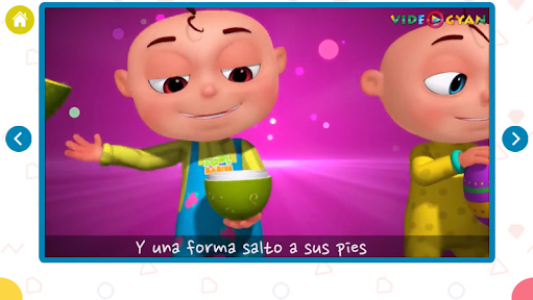 اسکرین شات برنامه Kids Top Spanish Nursery Rhymes Videos - Offline 7