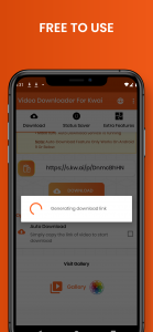اسکرین شات برنامه Kwai Video Downloader 3