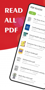اسکرین شات 1 برنامه PDF Reader - PDF Viewer