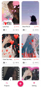 اسکرین شات 1 برنامه Video Slideshow Maker