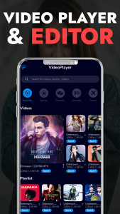 اسکرین شات برنامه Video Editor - Video Player 1