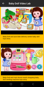 اسکرین شات 2 برنامه Doll & toys with baby videos