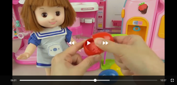 اسکرین شات 3 برنامه Doll & toys with baby videos