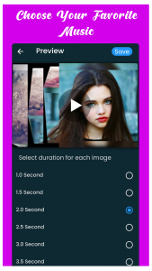 اسکرین شات برنامه Photo Slideshow Video Maker 2