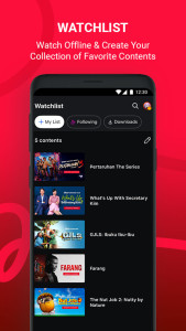 اسکرین شات 7 برنامه Vidio: Sports, Movies, Series