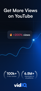 اسکرین شات 1 برنامه vidIQ for YouTube