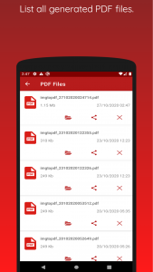اسکرین شات برنامه Image to PDF - JPG to PDF 6