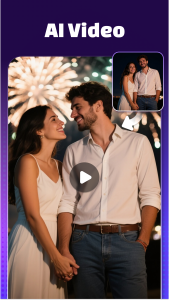 اسکرین شات 4 برنامه Vidmix - AI Art & MV Maker