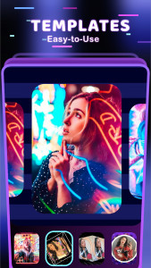 اسکرین شات برنامه Vidmix - AI Art & MV Maker 1