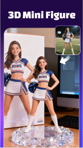 اسکرین شات 1 برنامه AI Video & MV Maker:Vidmix