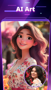 اسکرین شات 3 برنامه Vidmix - AI Art & MV Maker