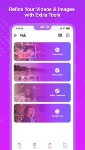 اسکرین شات 6 برنامه Vido : Video Status Maker