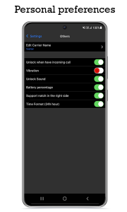 اسکرین شات برنامه Lock Screen iOS 8