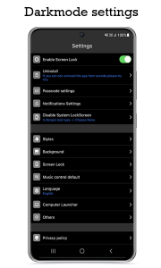 اسکرین شات برنامه Lock Screen iOS 7
