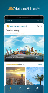 اسکرین شات برنامه Vietnam Airlines 2