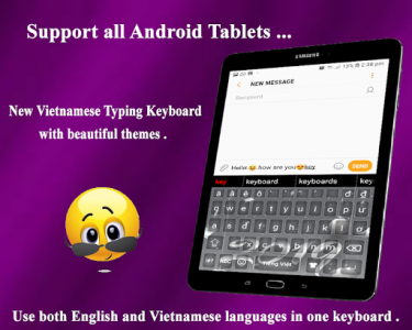 اسکرین شات برنامه Vietnamese Typing App  : Vietnamese keyboard Alpha 6