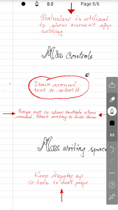 اسکرین شات برنامه INKredible-Handwriting Note 1