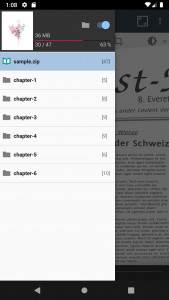 اسکرین شات برنامه ComicScreen - PDF, ComicReader 4
