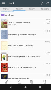 اسکرین شات 1 برنامه ComicScreen - PDF, ComicReader