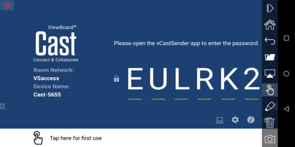 اسکرین شات 1 برنامه vCastSender